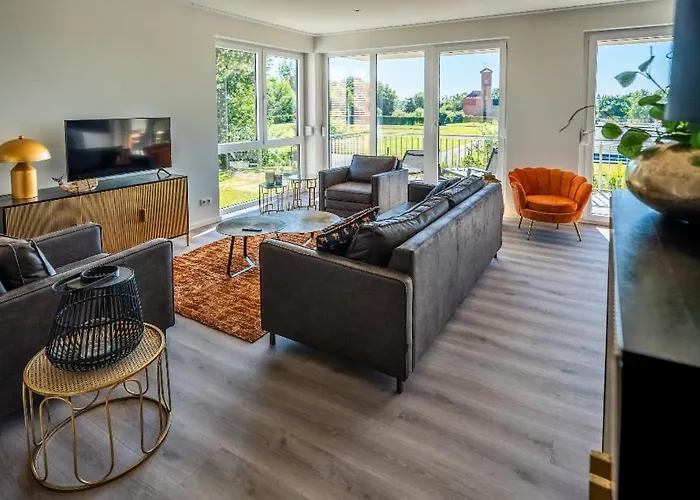 Hangar 19 Superior Mit Terrasse Und Garten H7w2 Appartement *